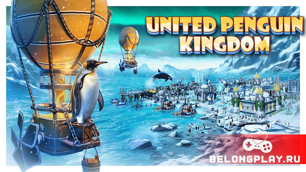 United Penguin Kingdom game cover art logo wallpaper