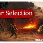 War Selection game cover art logo wallpaper