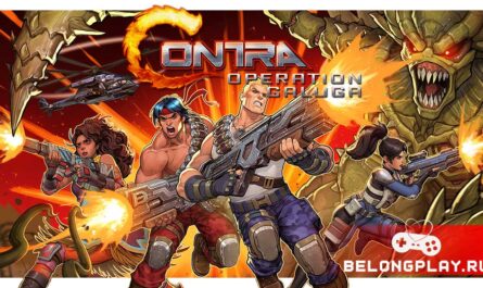 Contra: Operation Galuga game cover art logo wallpaper