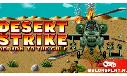 Desert Strike: Return to the Gulf game cover art logo wallpaper