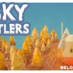 Sky Settlers game cover art logo wallpaper