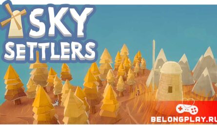 Sky Settlers game cover art logo wallpaper