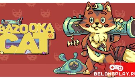 Bazooka Cat game cover art logo wallpaper