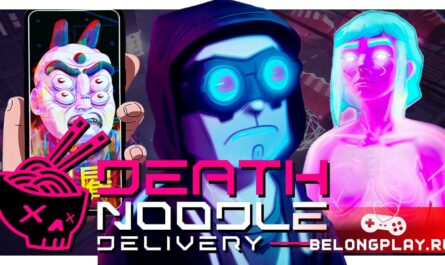 Death Noodle Delivery game cover art logo wallpaper