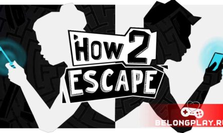 How 2 Escape game cover art logo wallpaper