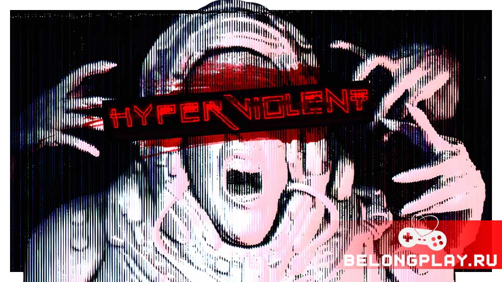 HYPERVIOLENT game cover art logo wallpaper