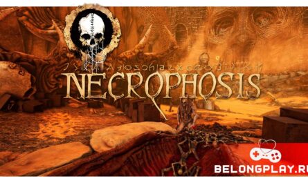 Necrophosis game cover art logo wallpaper