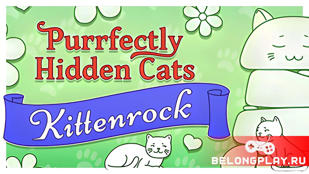 Purrfectly Hidden Cats - Kittenrock game cover art logo wallpaper