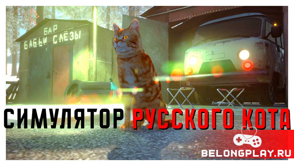 Симулятор Русского Кота Russian Cat Simulator vk play game cover art logo wallpaper