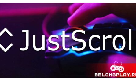justscroll software mouse volume just scroll logo wallpaper cover art