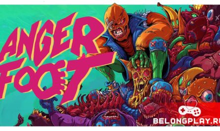 Anger Foot game cover art logo wallpaper