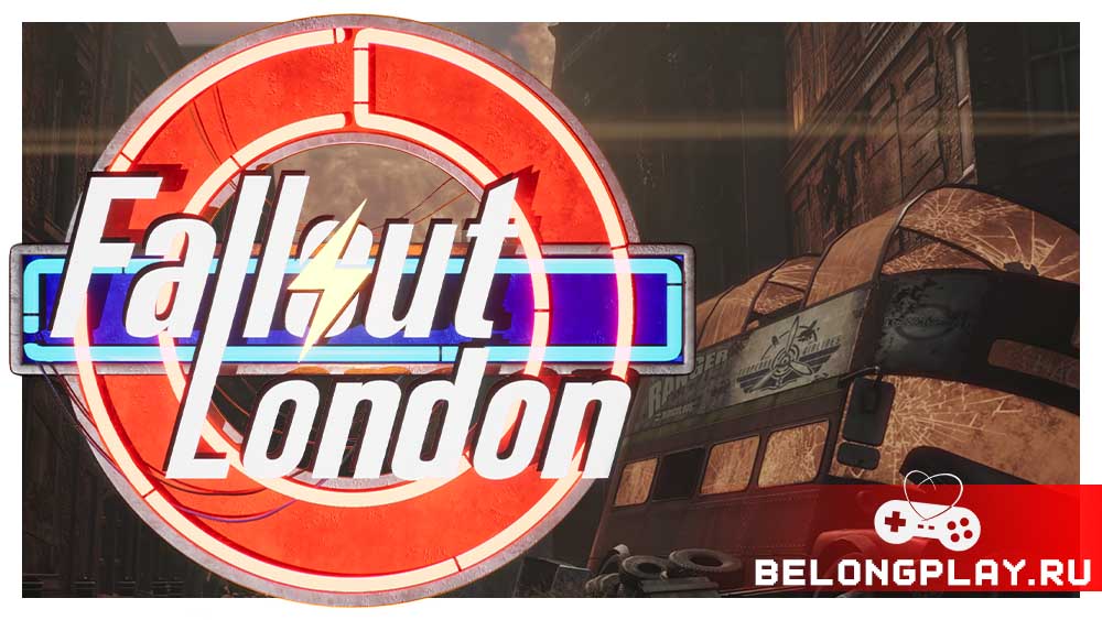 Fallout: London game cover art logo wallpaper