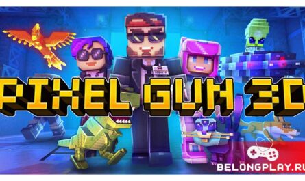 Pixel Gun 3D game cover art logo wallpaper