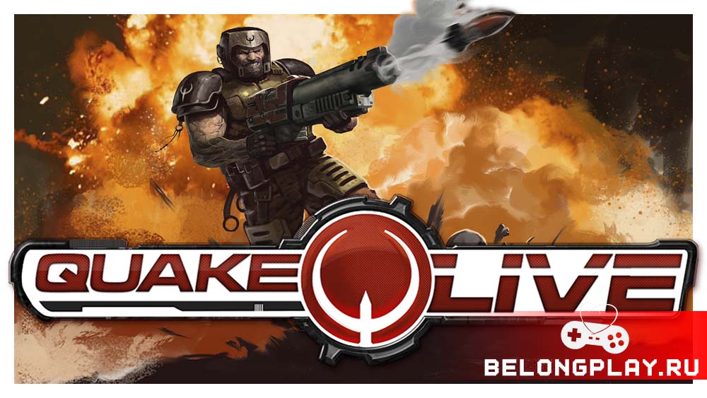 Quake Live game cover art logo wallpaper