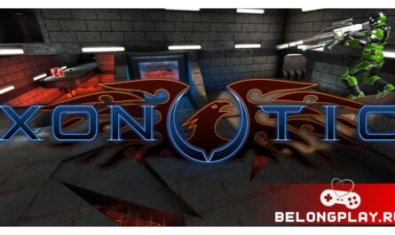 Xonotic game cover art logo wallpaper free2play fps shooter open source