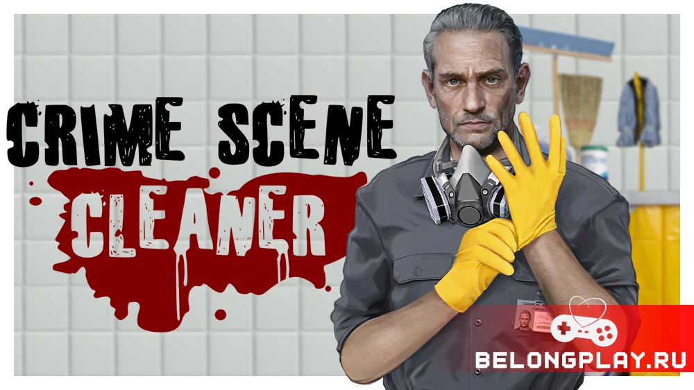 Crime Scene Cleaner game cover art logo wallpaper poster