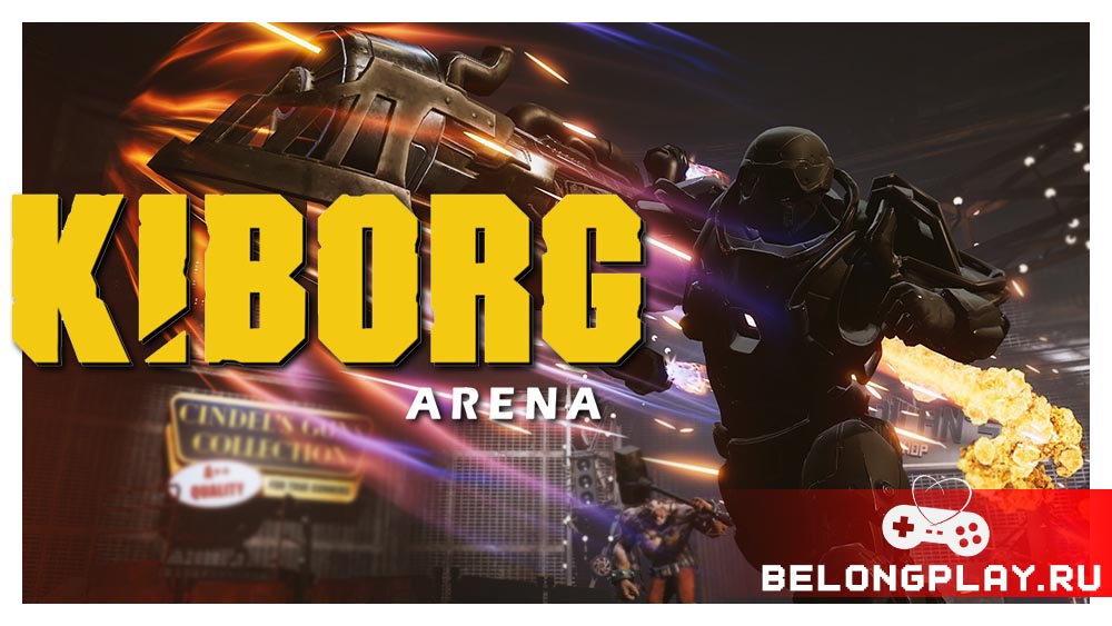 KIBORG: Arena game cover poster art logo wallpaper