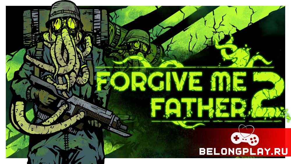 Forgive Me Father 2 game cover art logo wallpaper poster fps boomer shooter early access