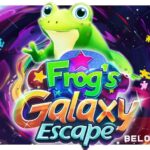 Frog's Galaxy Escape game cover art logo wallpaper poster