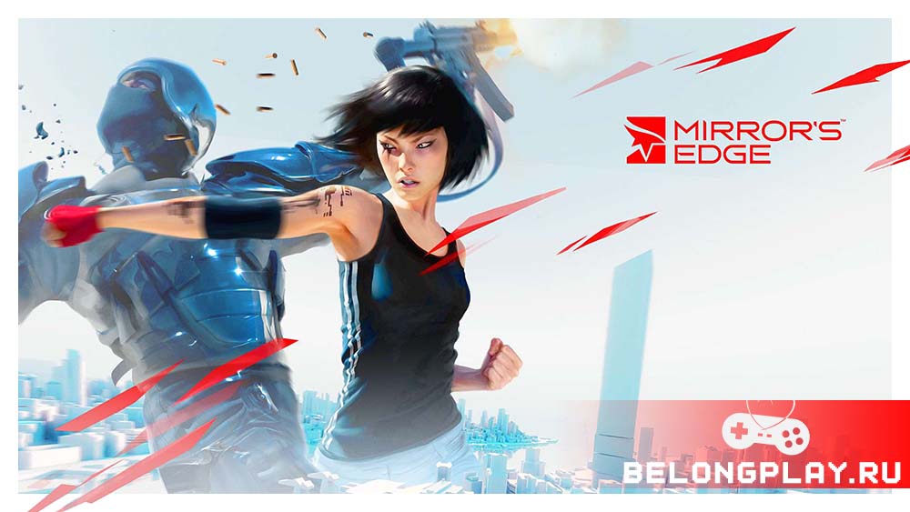 Mirror’s Edge game cover art logo wallpaper steam deck