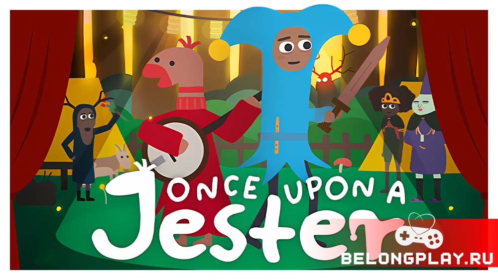 Once Upon a Jester game cover art logo wallpaper poster gog free