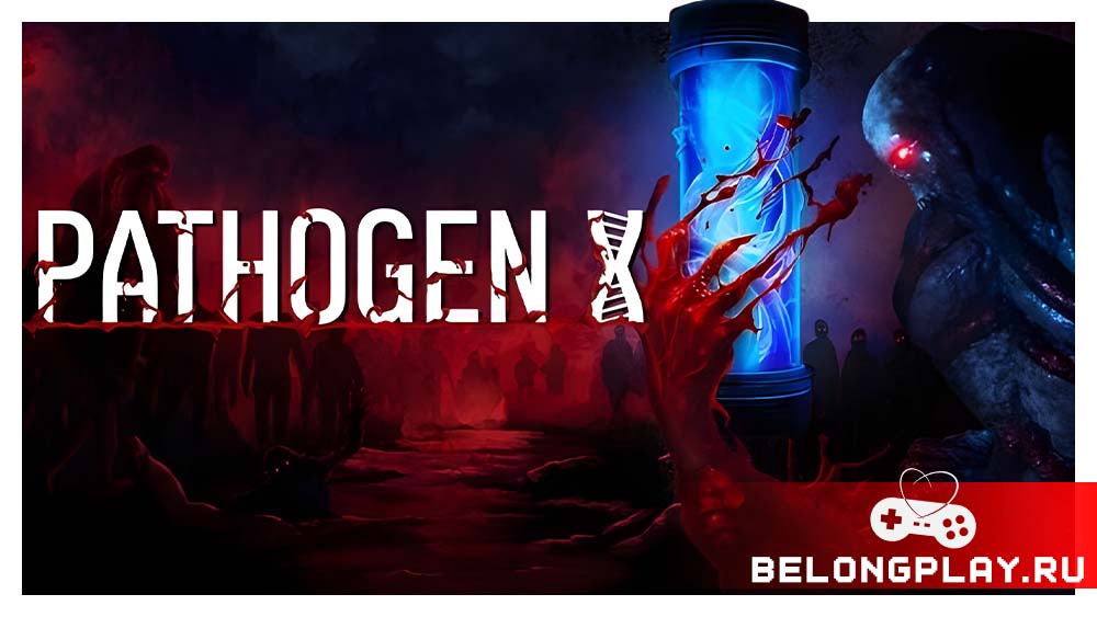 PATHOGEN X game cover art logo wallpaper