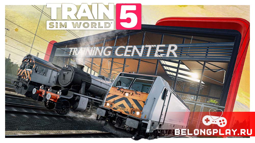 Train Sim World 5 game cover art logo wallpaper