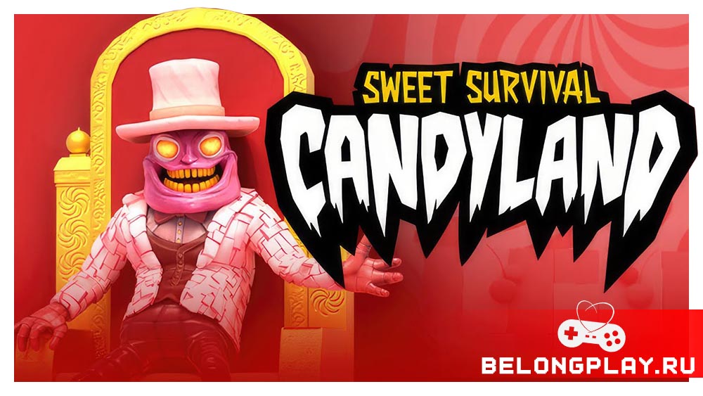 Candyland: Sweet Survival game cover art logo wallpaper poster