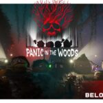 Panic In The Woods game cover art logo wallpaper poster