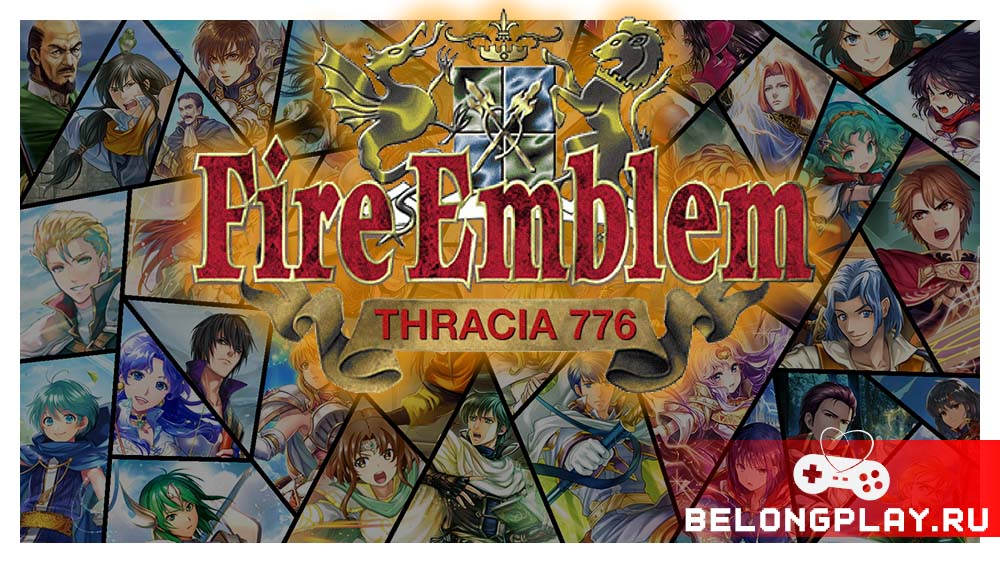 Fire Emblem: Thracia 776 game cover art logo wallpaper poster