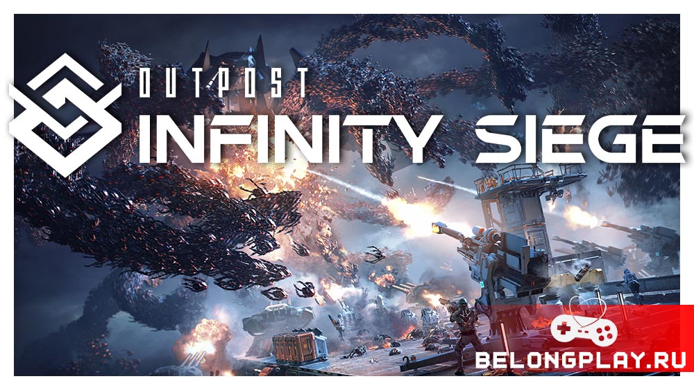 Outpost: Infinity Siege game cover art logo wallpaper poster