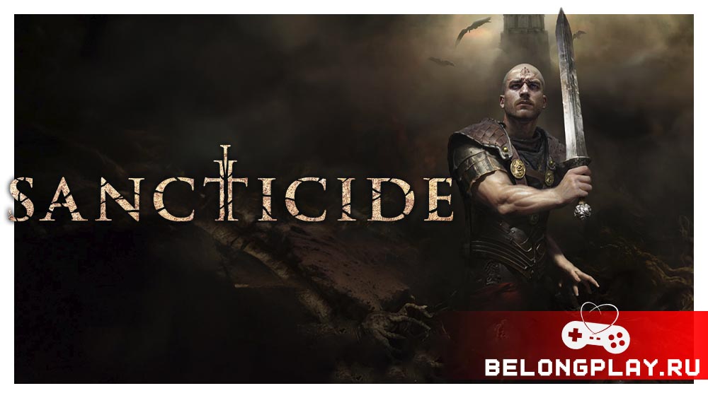 Sancticide game cover art logo wallpaper poster