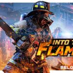 Into The Flames game cover art logo wallpaper poster