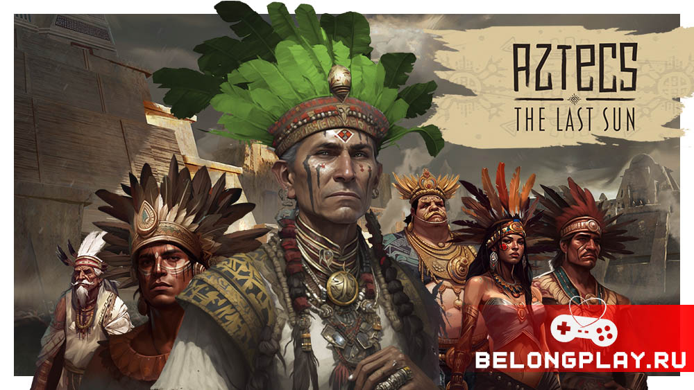 Aztecs The Last Sun game cover art logo wallpaper poster