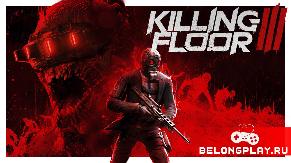 Killing Floor 3 game cover art logo wallpaper poster KF III