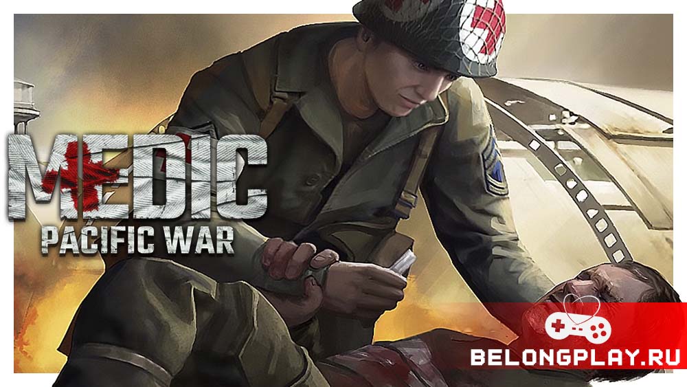 Medic: Pacific War Corpsman game cover art logo wallpaper poster kickstarter