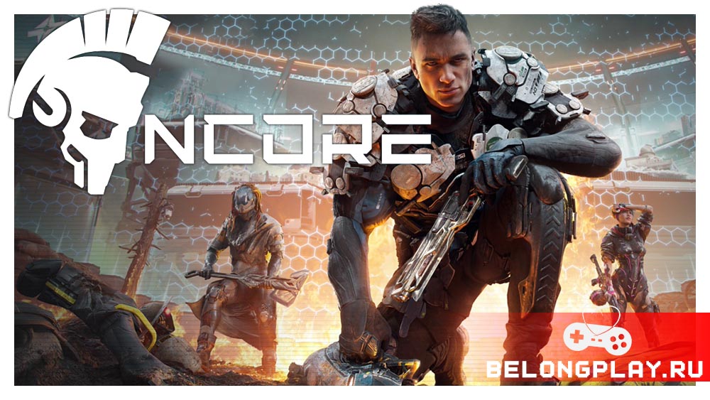 NCORE game cover art logo wallpaper poster free2play fps shooter action 3D