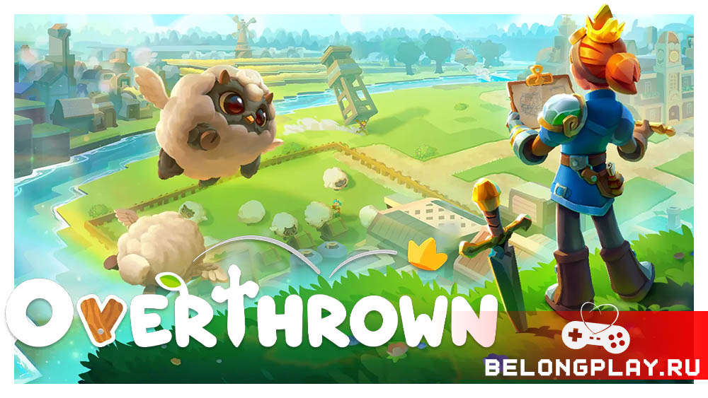 Overthrown game cover art logo wallpaper poster