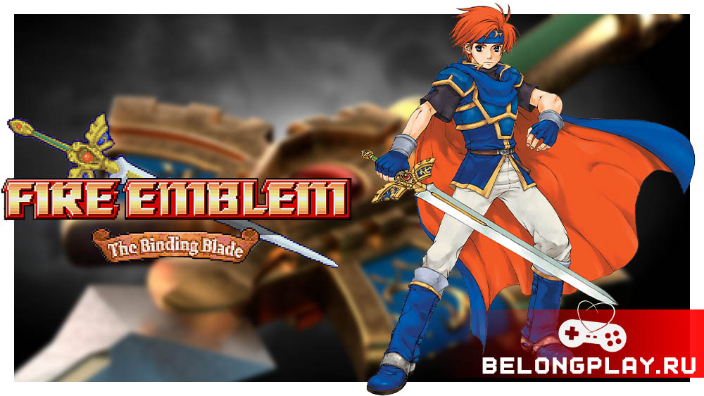 Fire Emblem: The Binding Blade game cover art logo wallpaper poster