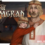 Grimgrad game cover art logo wallpaper poster