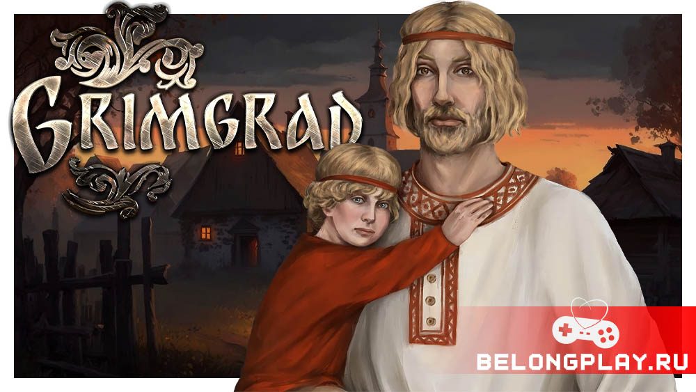 Grimgrad game cover art logo wallpaper poster