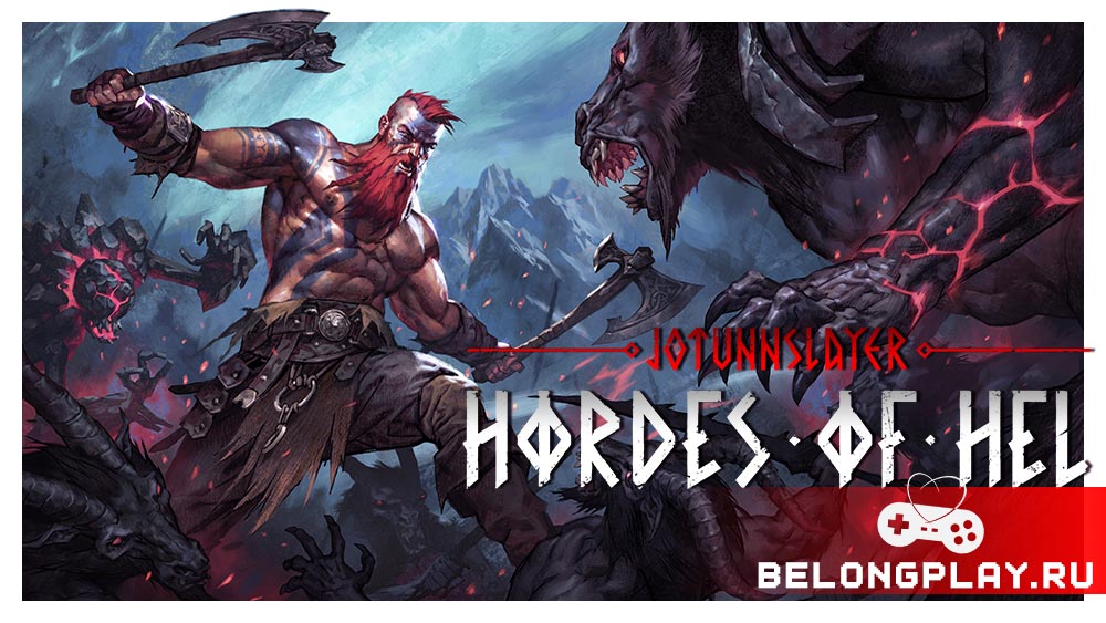 JÖTUNNSLAYER: HORDES OF HEL game cover art logo wallpaper poster jotunnslayer