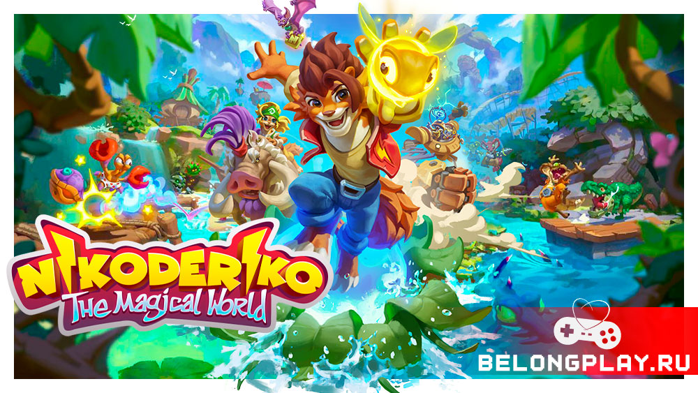 Nikoderiko: The Magical World game cover art logo wallpaper poster
