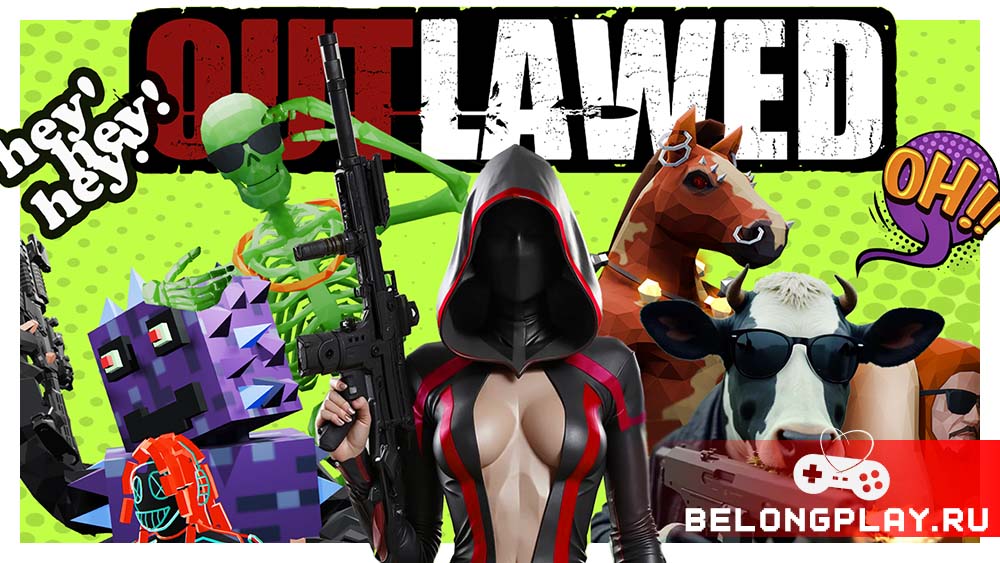 OUTLAWED game cover art logo wallpaper poster