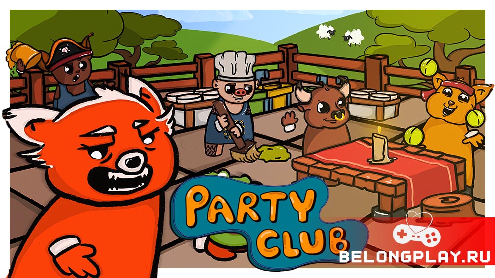 Party Club game cover art logo wallpaper poster