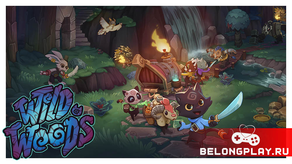 Wild Woods game cover art logo wallpaper