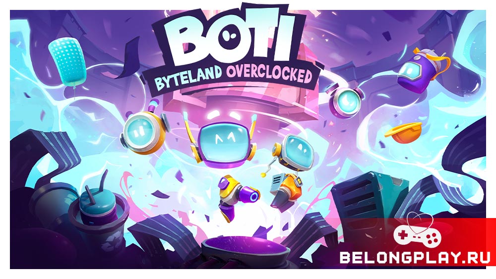 Boti: Byteland Overclocked game cover art logo wallpaper poster