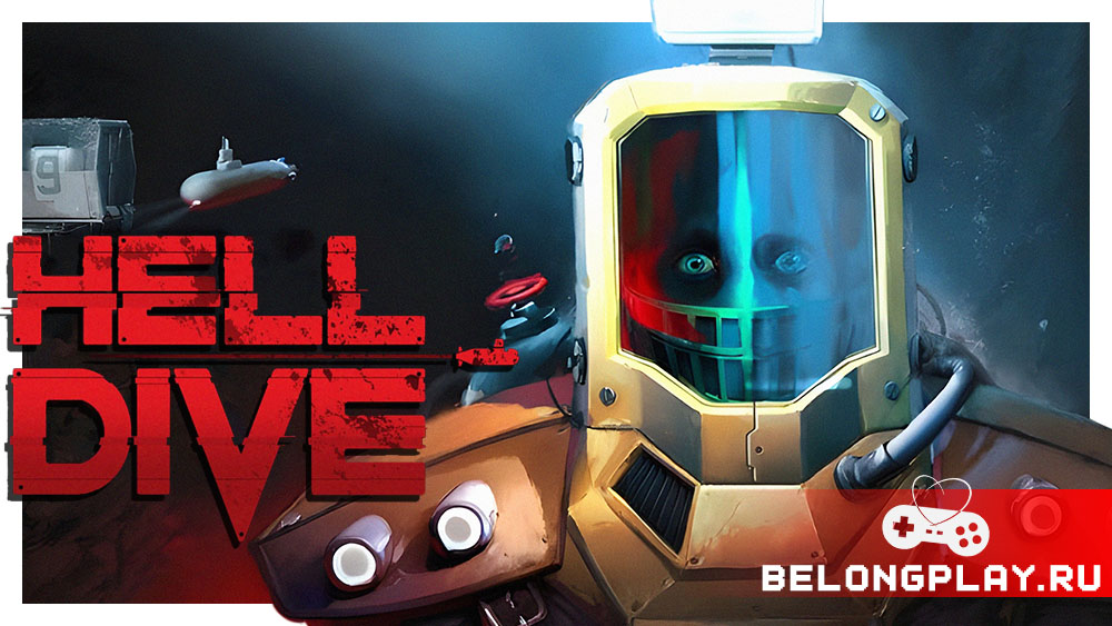 Hell Dive game cover art logo wallpaper poster