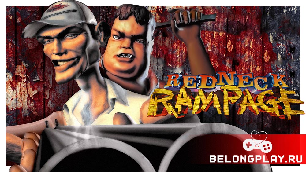 Redneck Rampage art game cover poster logo wallpaper 1997 review