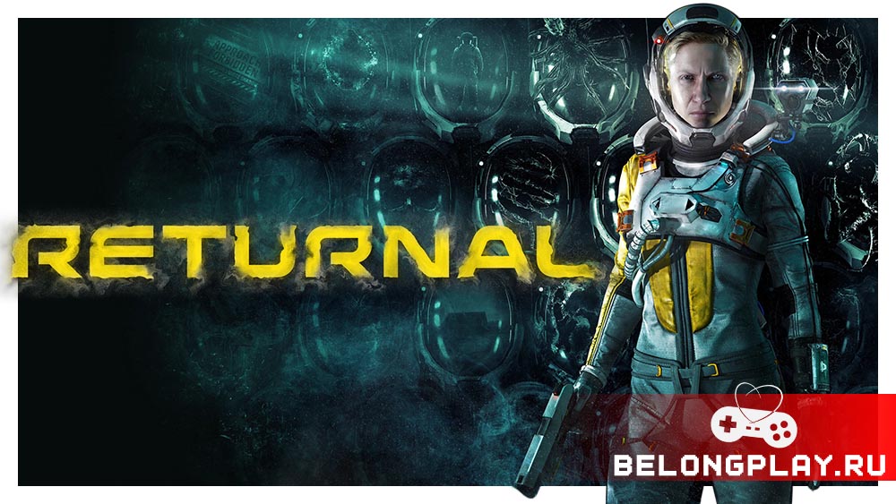 Returnal game cover art logo wallpaper poster